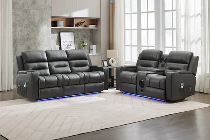 3 Seater - Black