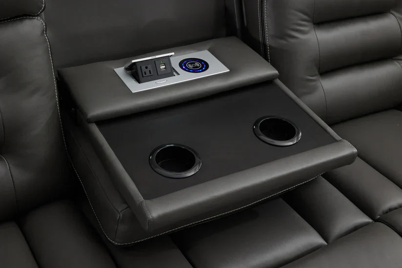 Milan - 2 Seater - Leather Recliner