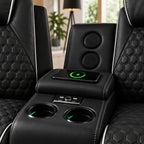 Siena 2 Seater Black
