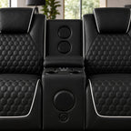 Siena 2 Seater Black