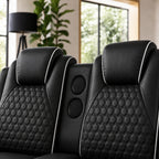 Siena 2 Seater Black