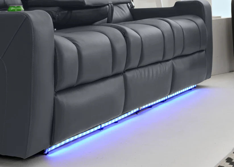 Milan - 3+2 - Leather Recliners