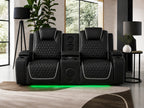 Siena 2 Seater Black