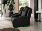 Siena 3+2 Seater Black
