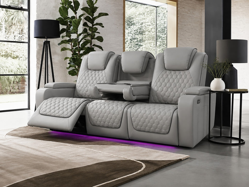 Siena 2 Seater Grey