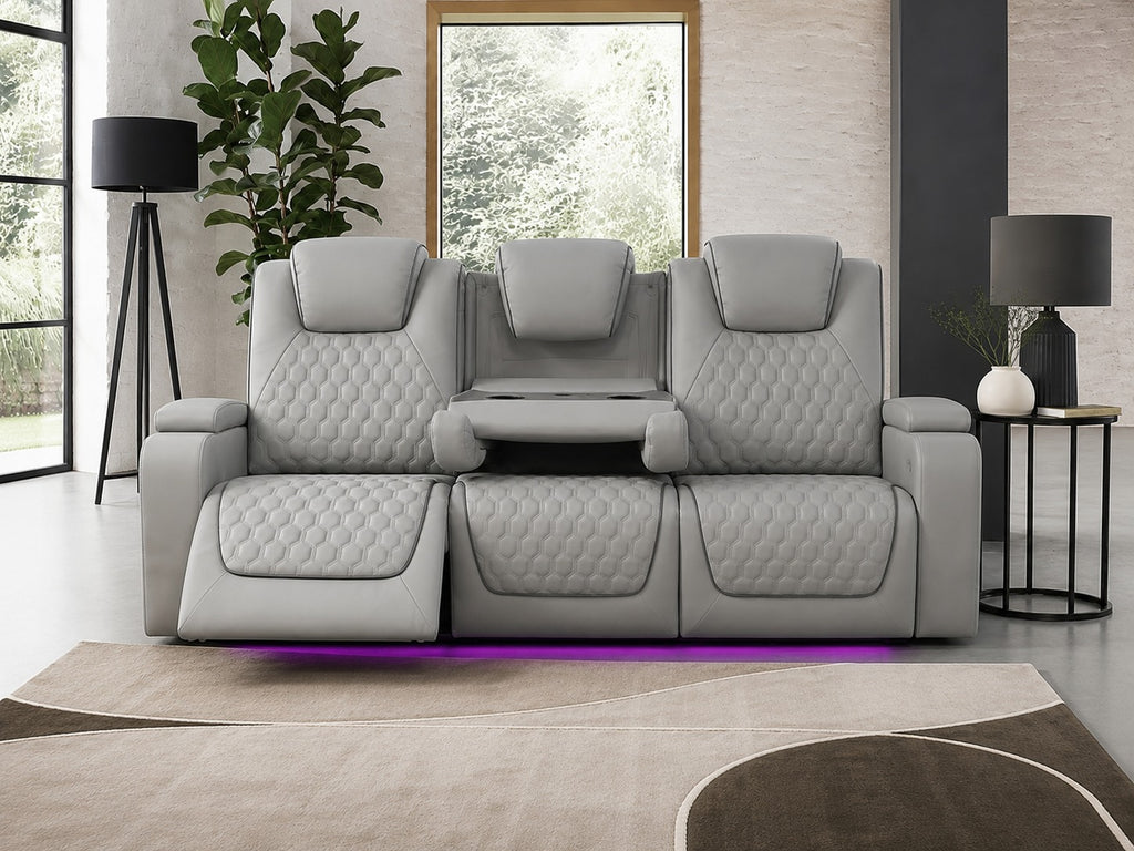 Siena 2 Seater Grey