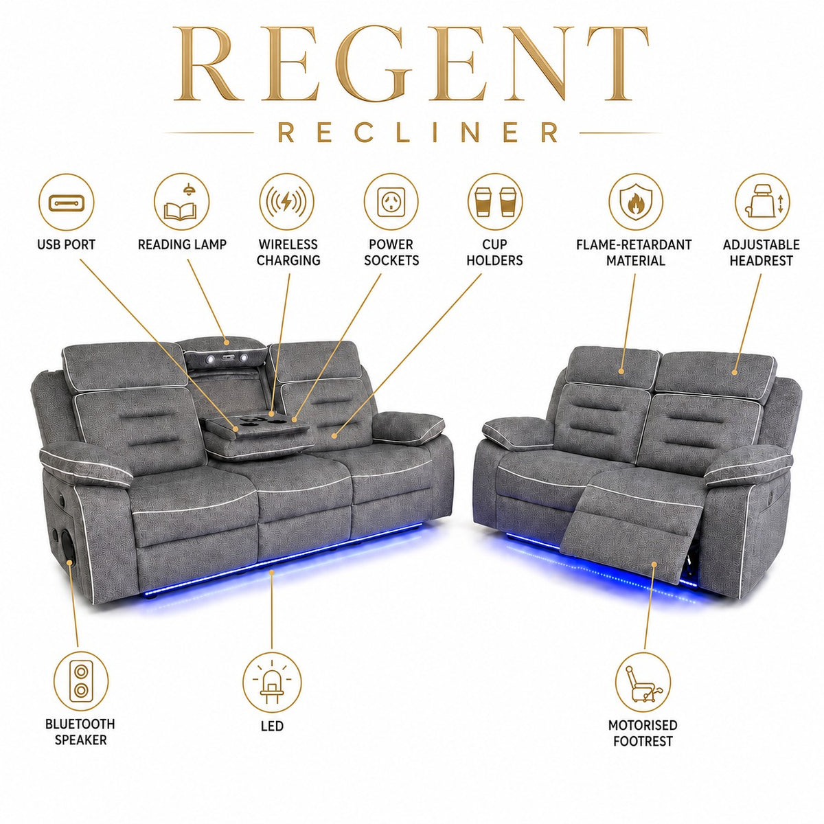 Venice 3+2 Seater Sofa
