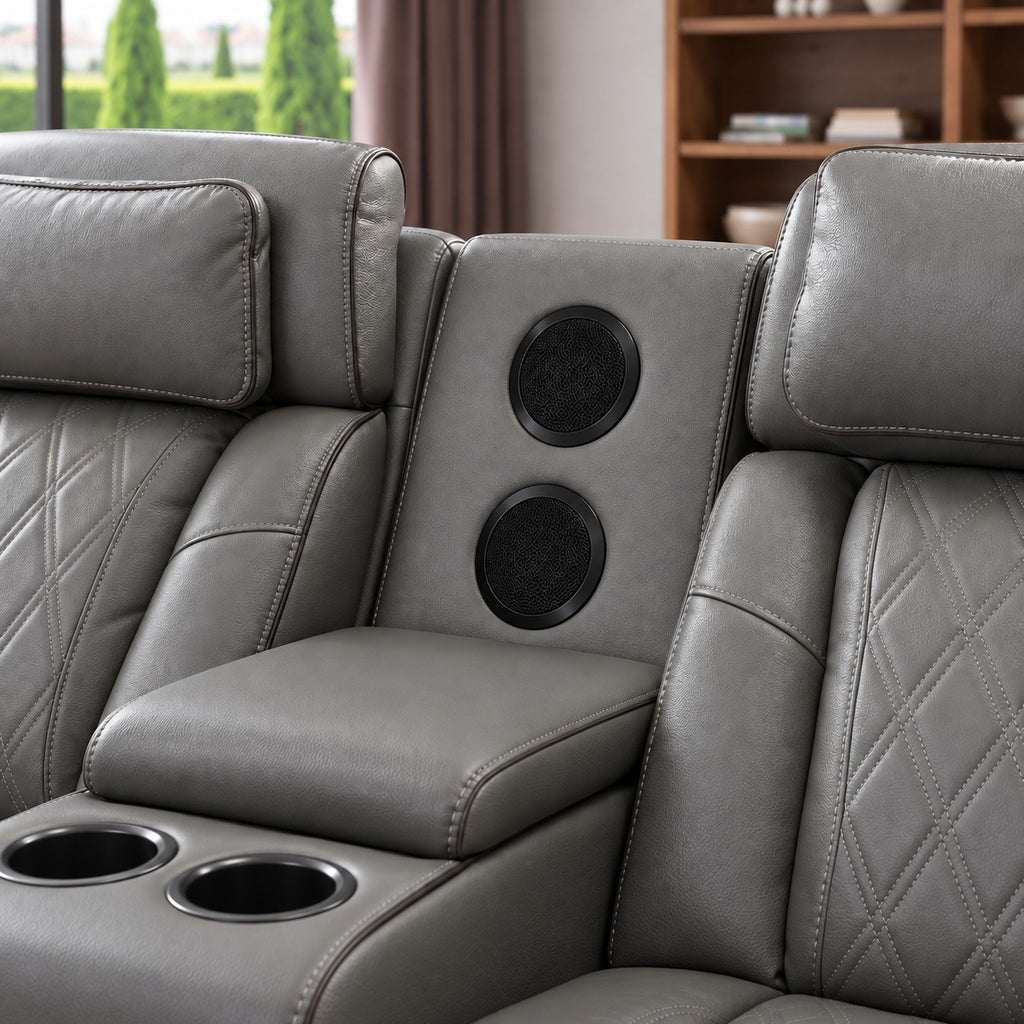 Florence 2 seater Grey