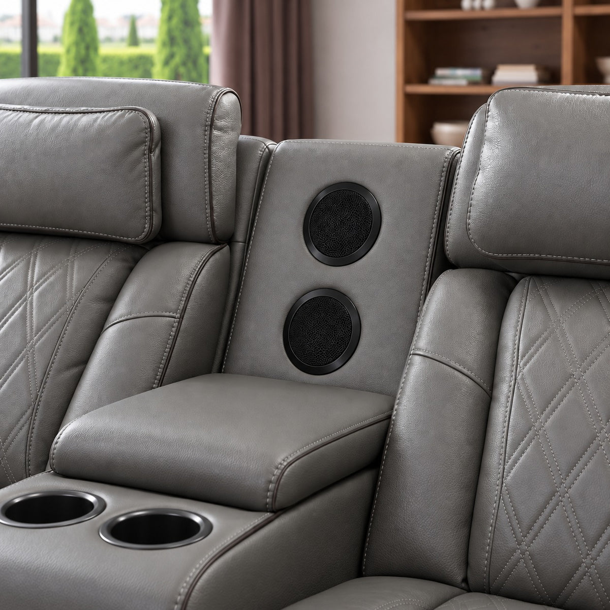 Florence 2 seater Grey
