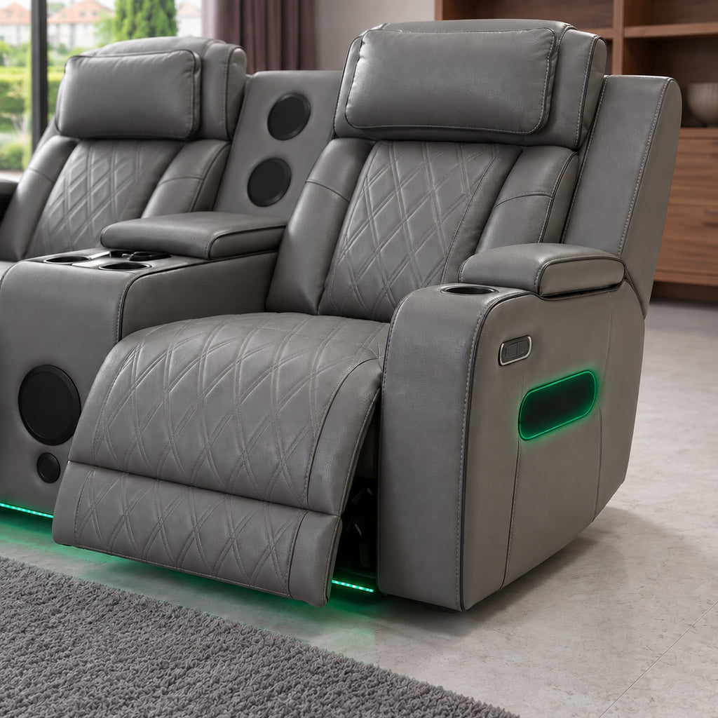 Florence 2 seater Grey