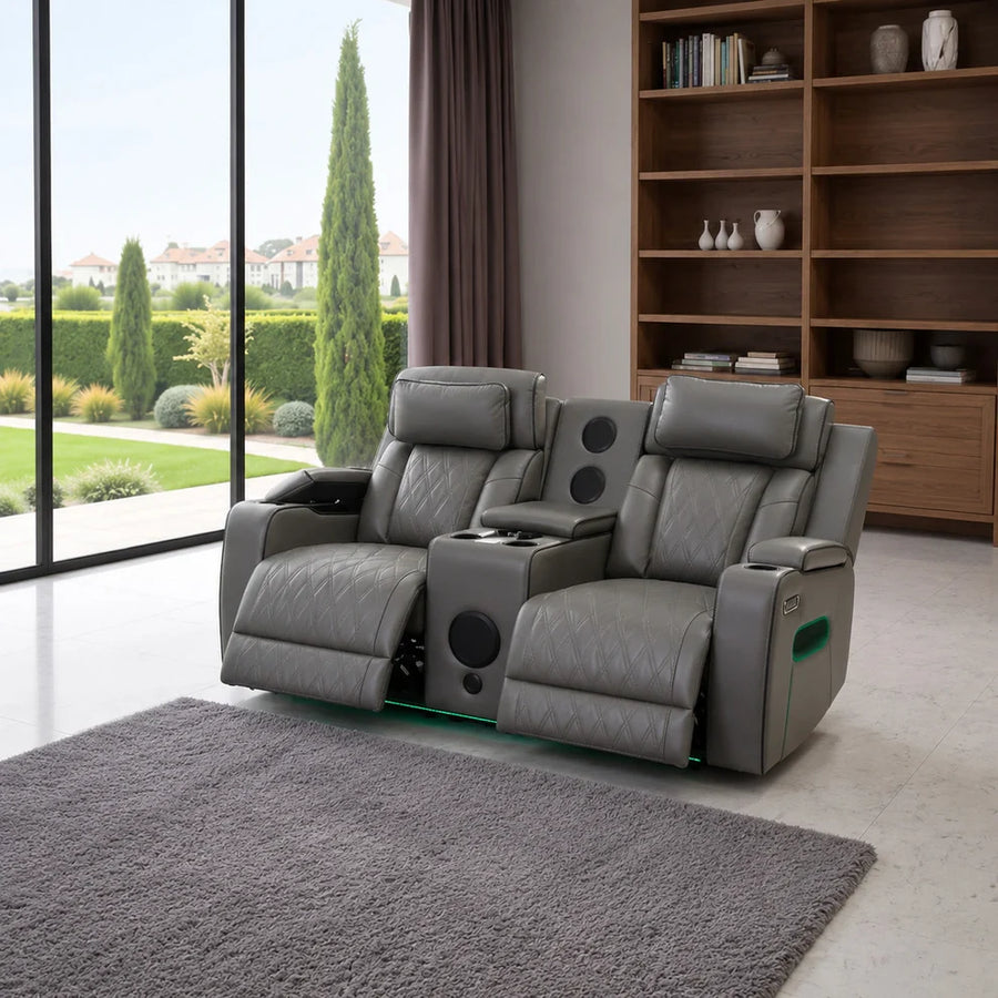 Florence 2 seater Grey