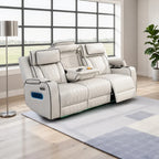 Florence 3 seater White